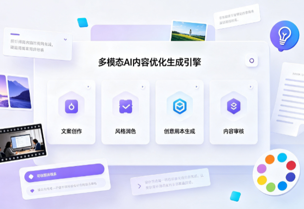 西乡塘区AI智能内容优化创新 多模态生成技术丰富数字内容创作生态